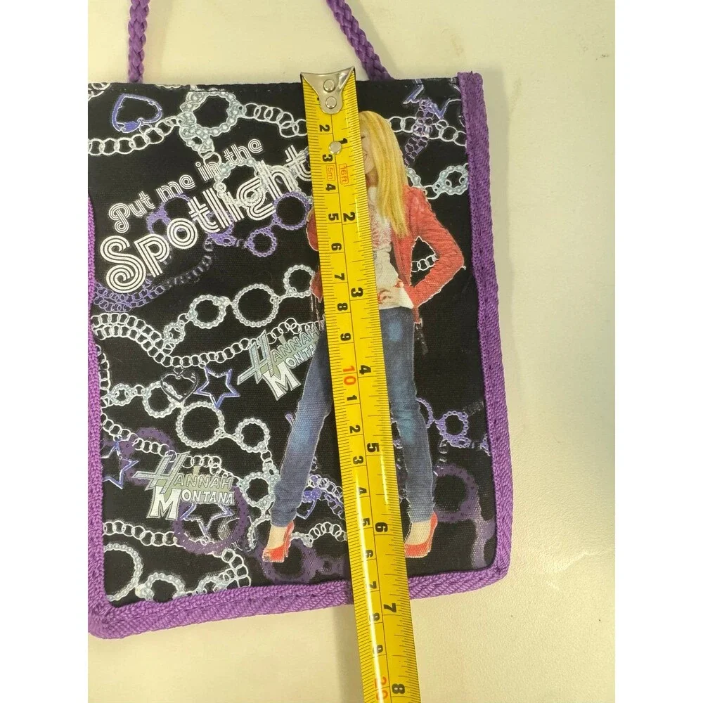 Vintage Hannah Montana 2007 Concert Passport Bag Put Me in The Spotlight Purple